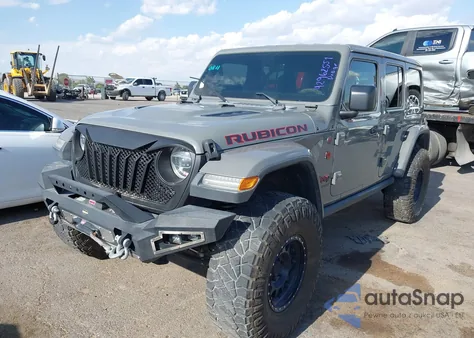 2018 Jeep Wrangler Unlimited Rubicon 4X4 из США, поврежденный, VIN 1C4HJXFG6JW254372
